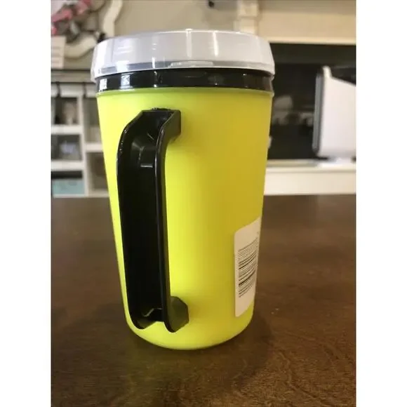 Salem Cigarettes Vintage 90's Aladdin Mug Cup Neon Yellow Fresh On The Scene - Picture 3 of 6